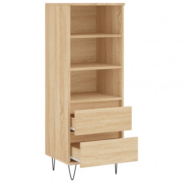 Buffet haut Chêne sonoma 40x36x110 cm Bois d'ingénierie