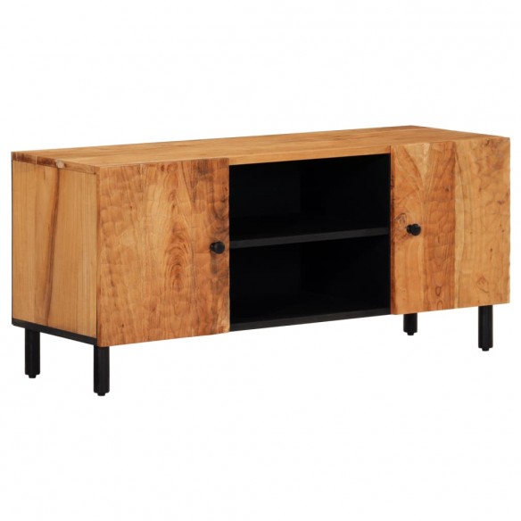 Meuble TV 105x33x46 cm Bois d'acacia massif