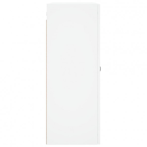 Armoire murale blanc 69,5x34x90 cm bois d'ingénierie