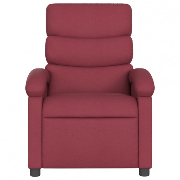 Fauteuil inclinable Rouge bordeaux Tissu