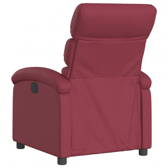 Fauteuil inclinable Rouge bordeaux Tissu