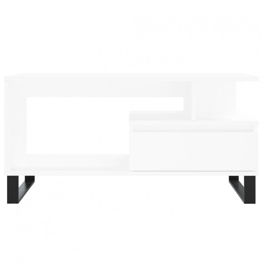 Table basse Blanc 90x49x45 cm  Table basse Blanc 90x49x45 cm