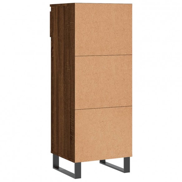 Armoire à chaussures Chêne marron 40x36x105cm Bois d'ingénierie