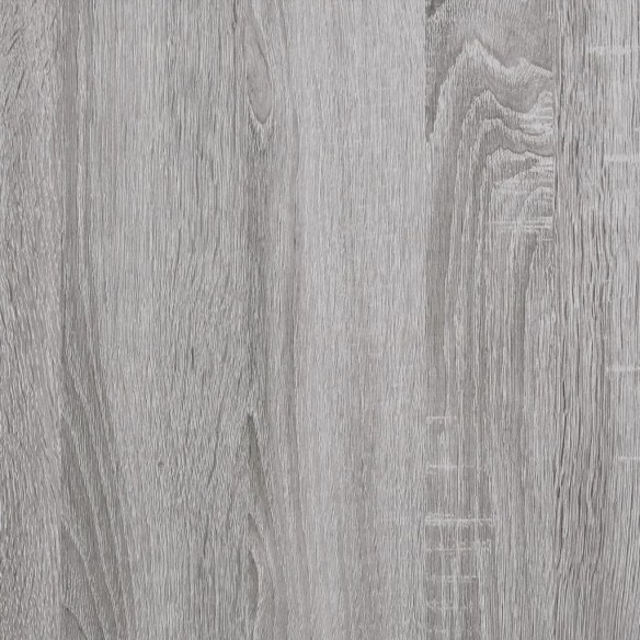 Table basse sonoma gris 102x60x45 cm bois d'ingénierie