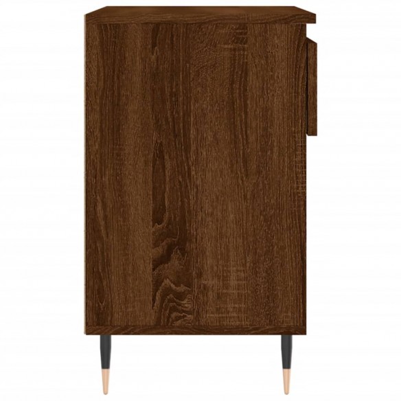 Armoire à chaussures Chêne marron 70x36x60 cm Bois d'ingénierie