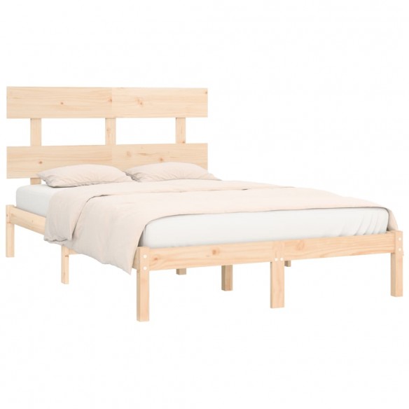 Cadre de lit bois massif 180x200 cm super king