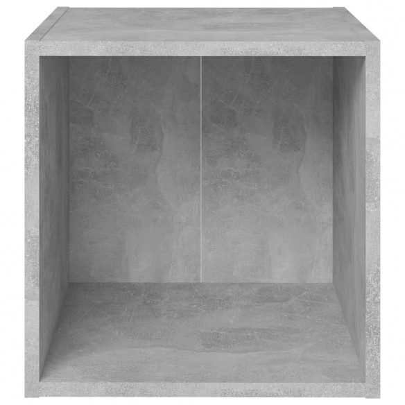 Ensemble de meubles TV 8 pcs Gris béton Aggloméré