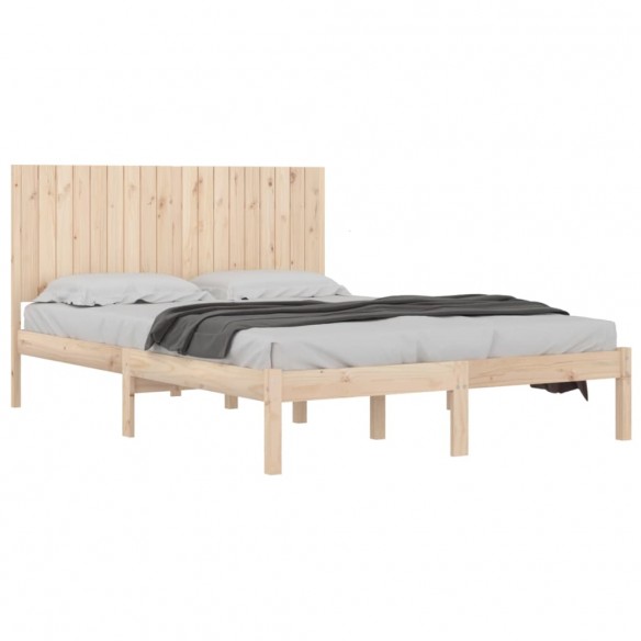 Cadre de lit bois massif 180x200 cm super king