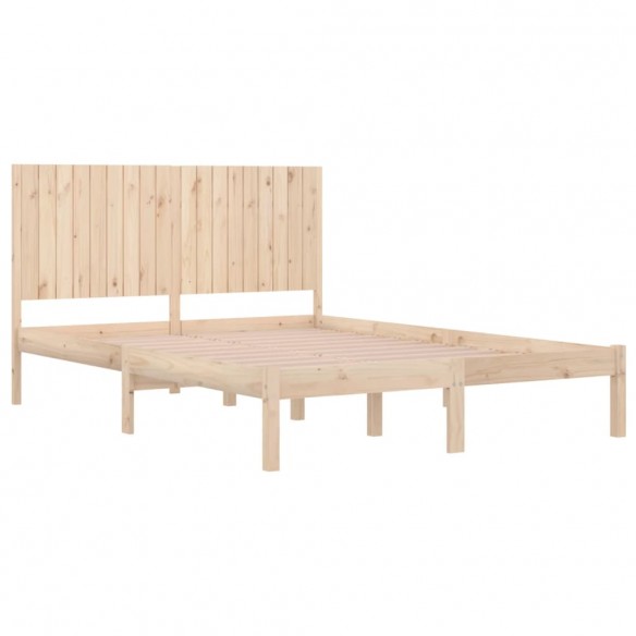 Cadre de lit bois massif 180x200 cm super king