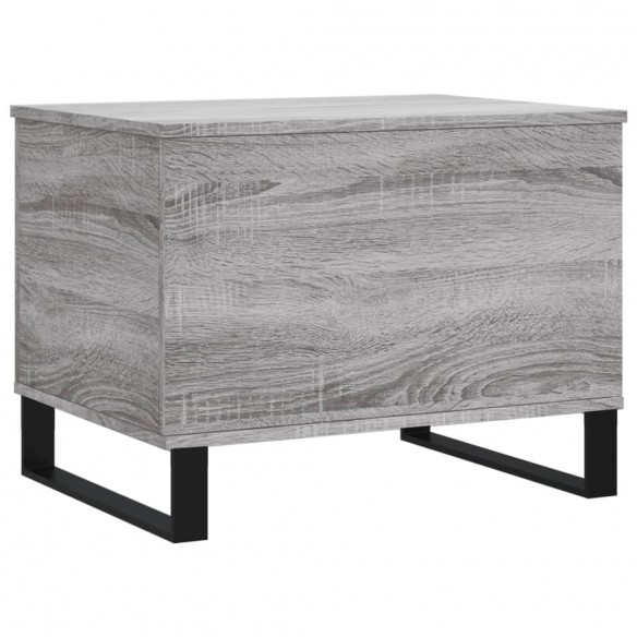 Table basse Sonoma gris 60x44,5x45 cm Bois d'ingénierie