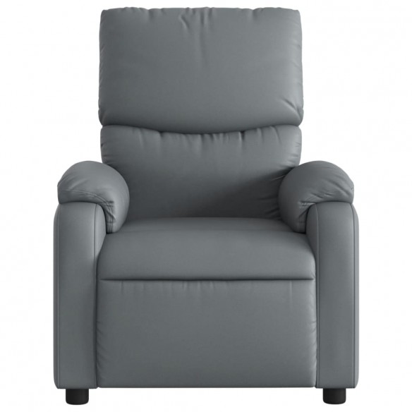 Fauteuil inclinable Gris Similicuir