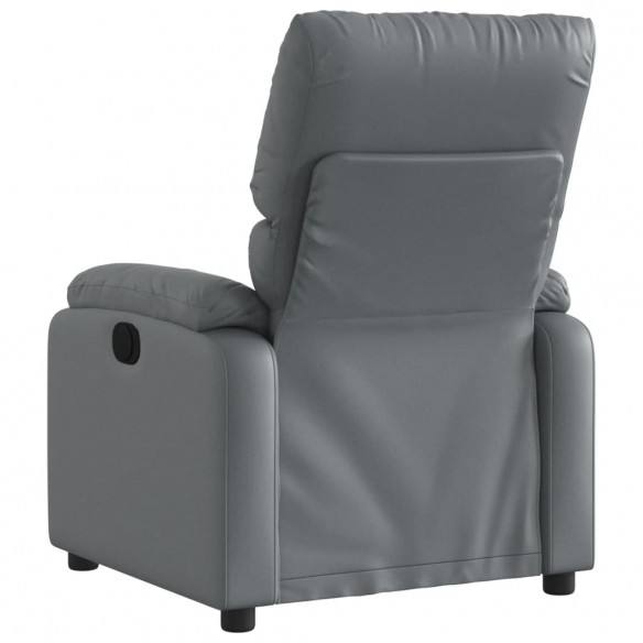 Fauteuil inclinable Gris Similicuir