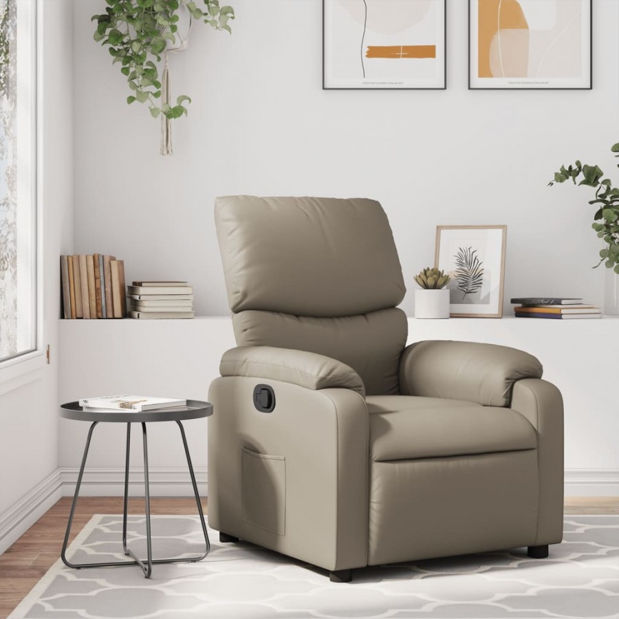 Fauteuil inclinable Cappuccino Similicuir