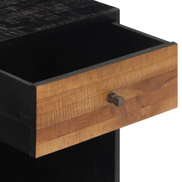 Table de chevet 40x30x50 cm bois massif de teck
