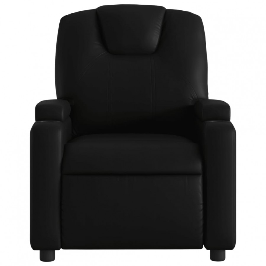 Fauteuil inclinable Noir Similicuir Fauteuil inclinable Noir Similicuir