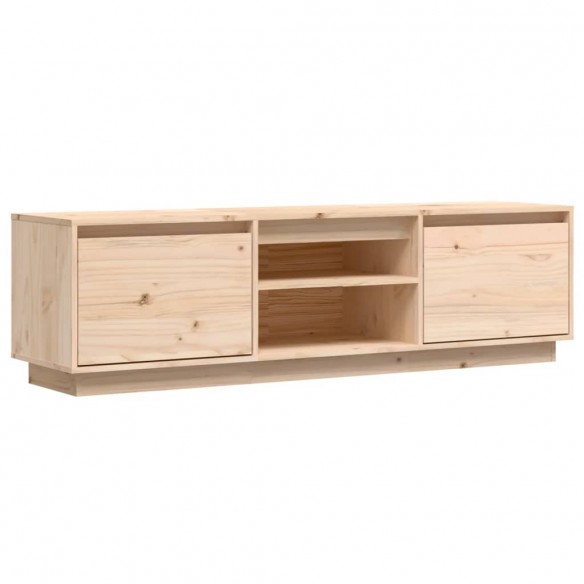 Meuble TV 140x35x40 cm Bois de pin massif