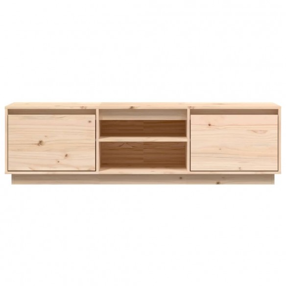 Meuble TV 140x35x40 cm Bois de pin massif