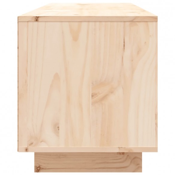 Meuble TV 140x35x40 cm Bois de pin massif