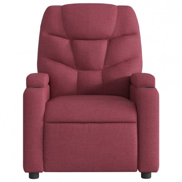 Fauteuil inclinable Rouge bordeaux Tissu