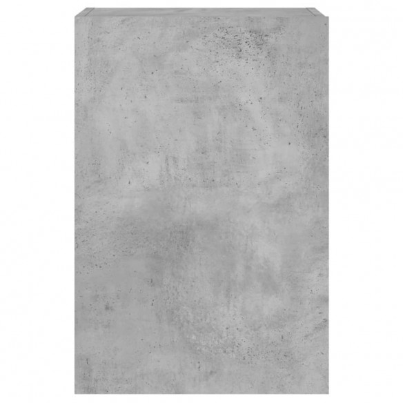 Meubles TV muraux 2 pcs gris béton 40,5x30x60cm bois ingénierie