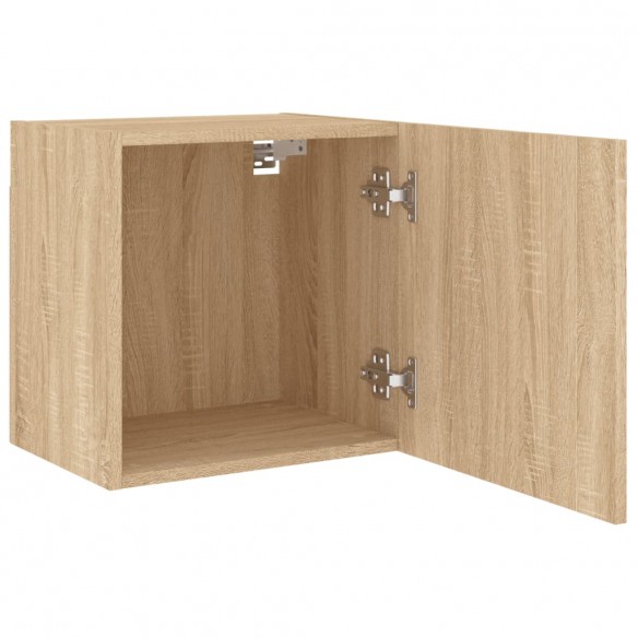 Meubles TV muraux 2 pcs chêne sonoma 40,5x30x40 cm