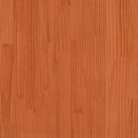 Tête de lit cire marron 160 cm bois massif de pin