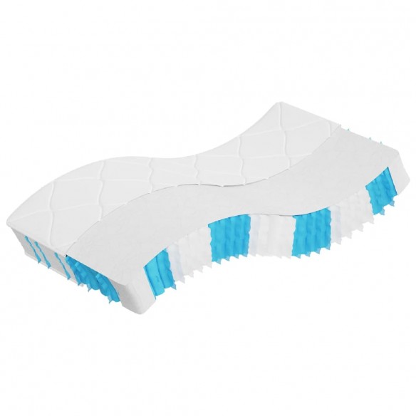 Matelas à ressorts ensachés dureté moyenne 70x200 cm