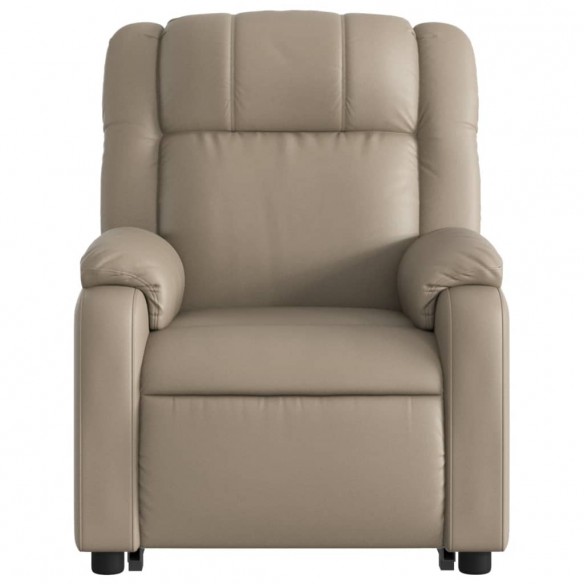 Fauteuil inclinable de massage Cappuccino Similicuir