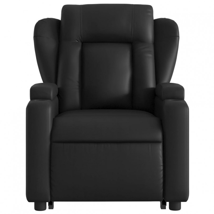 Fauteuil inclinable Noir Similicuir Fauteuil inclinable Noir Similicuir