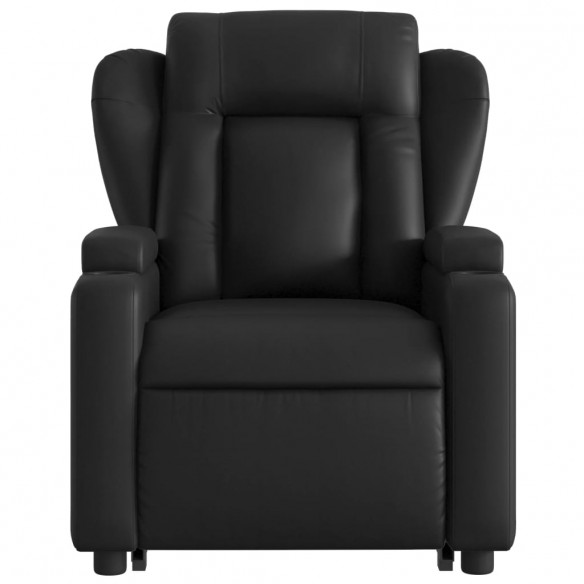 Fauteuil inclinable Noir Similicuir