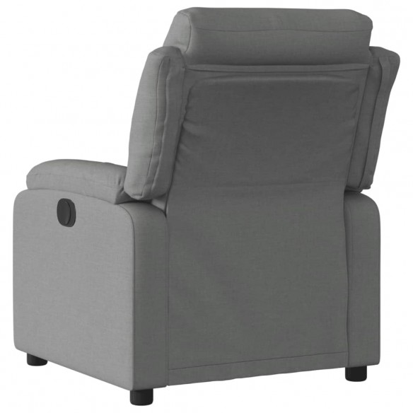 Fauteuil inclinable Gris foncé Tissu