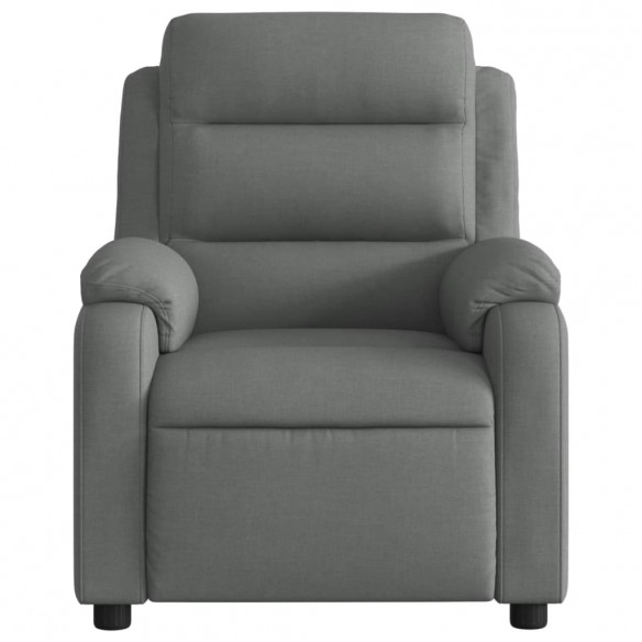 Fauteuil inclinable Gris foncé Tissu