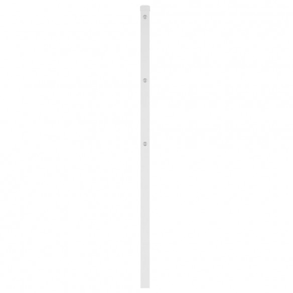 Tête de lit métal blanc 75 cm