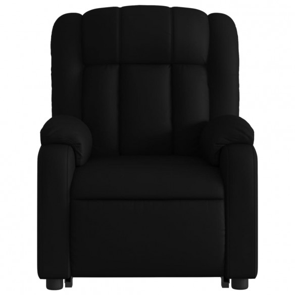 Fauteuil inclinable électrique noir similicuir