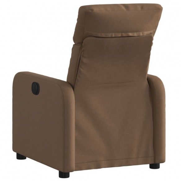 Fauteuil inclinable Marron Tissu