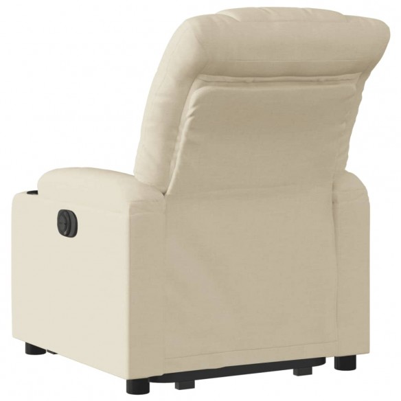 Fauteuil inclinable Crème Tissu