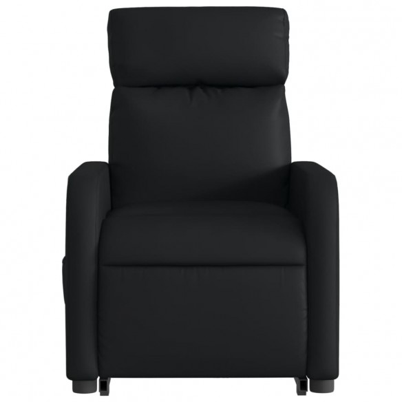 Fauteuil inclinable électrique noir similicuir