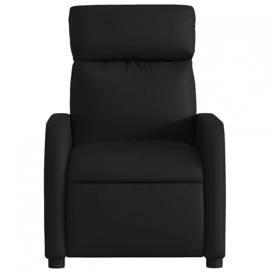 Fauteuil inclinable Noir Similicuir Fauteuil inclinable Noir Similicuir