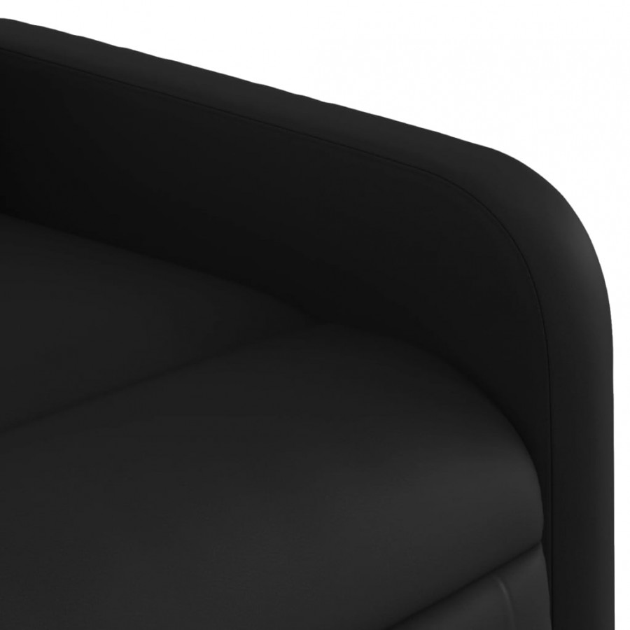 Fauteuil inclinable Noir Similicuir Fauteuil inclinable Noir Similicuir