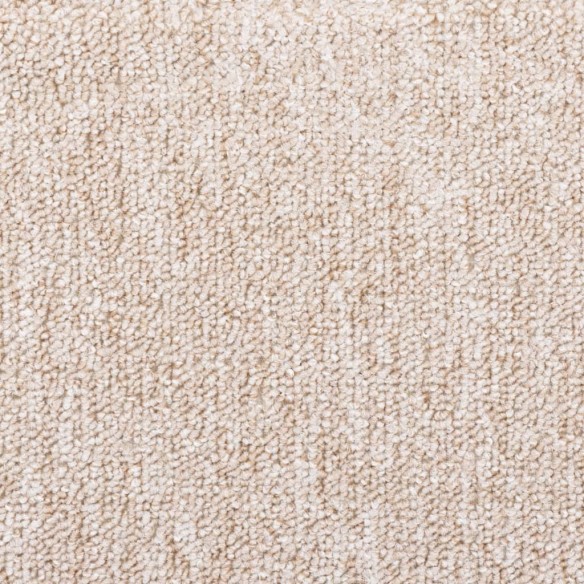 Tapis d'escalier 15 pcs Taupe 65 x 24 x 4 cm