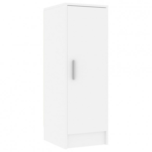 Armoire à chaussures Blanc 32x35x92 cm Aggloméré