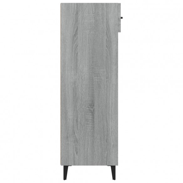 Armoire à chaussures Sonoma gris 60x35x105 cm Bois d'ingénierie