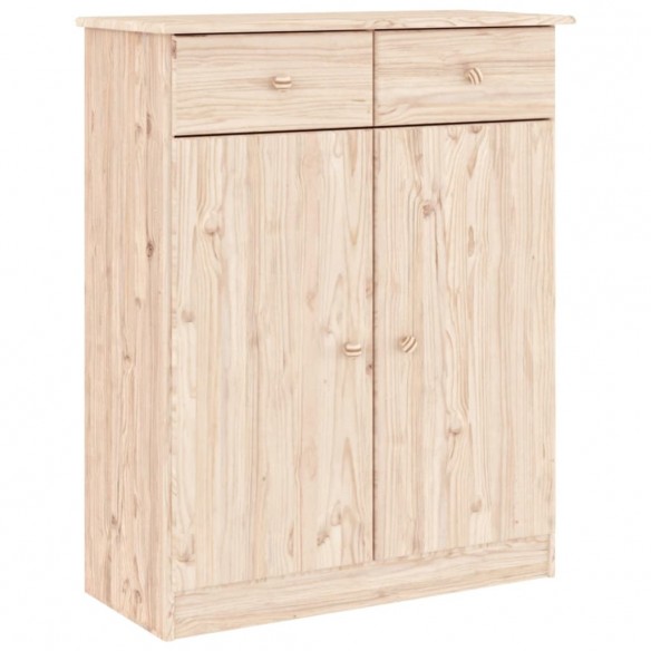 Armoire à chaussures ALTA 77x35x96 cm bois massif de pin