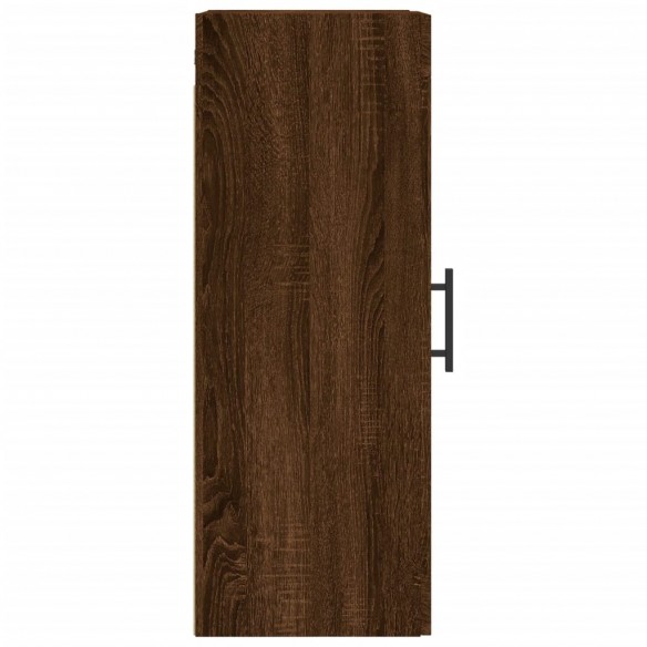 Armoire murale chêne marron 34,5x34x90 cm