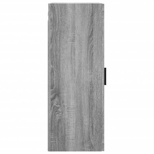 Armoire murale sonoma gris 34,5x34x90 cm