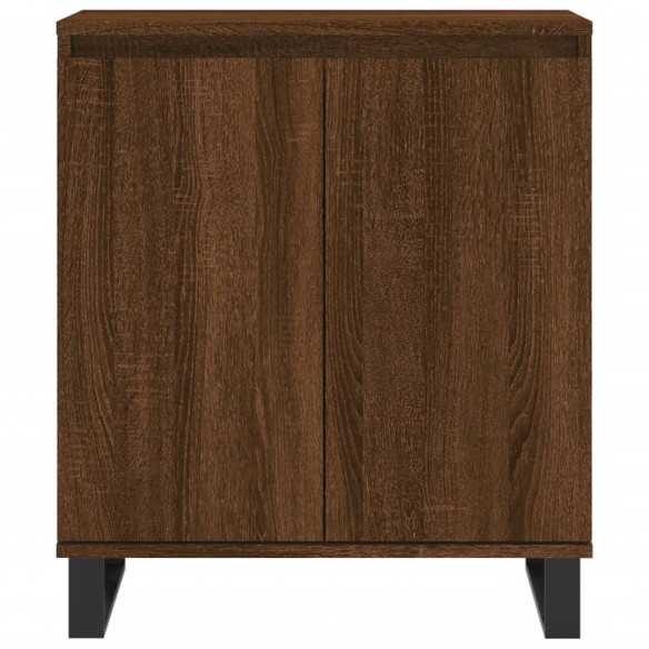 Buffet Chêne marron 60x35x70 cm Bois d'ingénierie