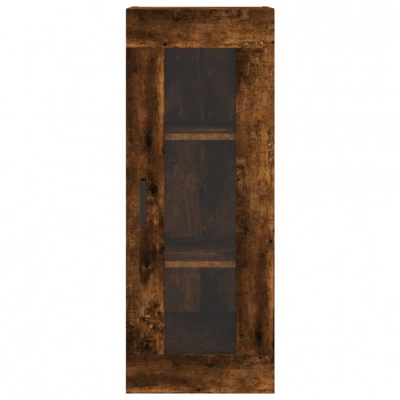 Armoire murale chêne fumé 34,5x34x90 cm