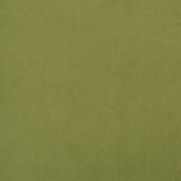 Repose-pied Vert clair 78x56x32 cm Velours
