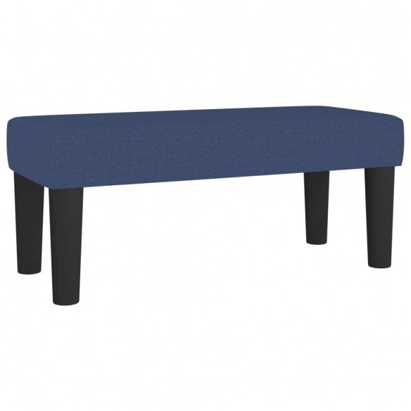 Banc Bleu 70x30x30 cm Tissu