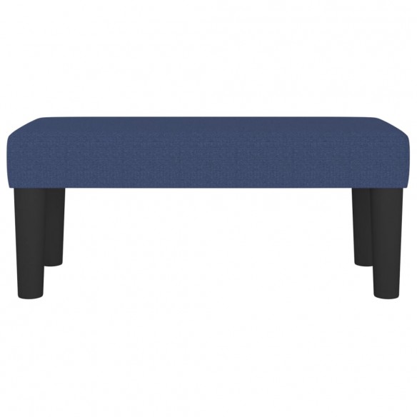 Banc Bleu 70x30x30 cm Tissu